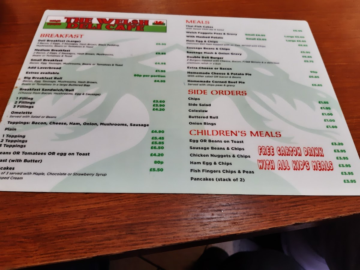 The Welsh Deli Photo Menu 6