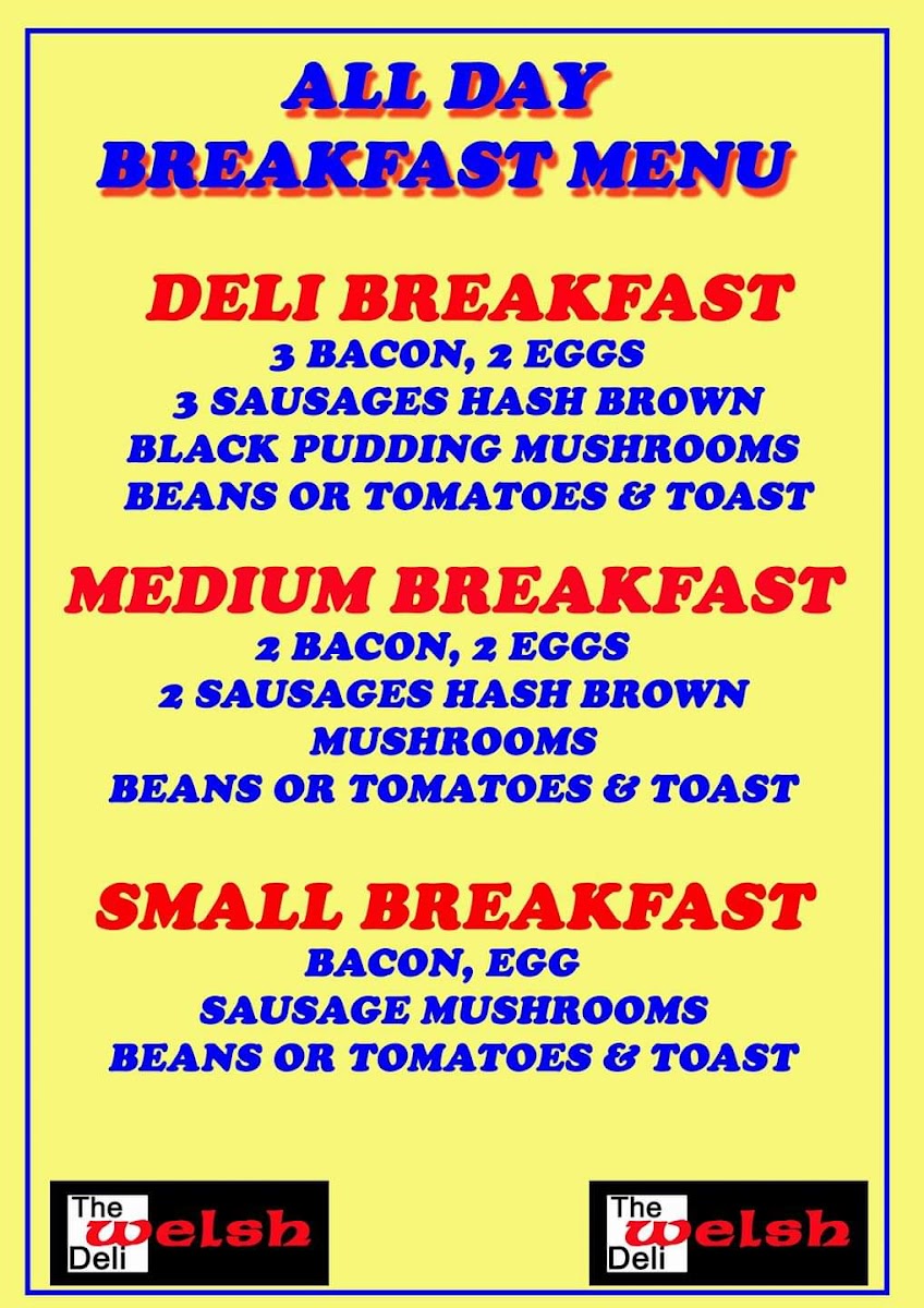 The Welsh Deli Photo Menu 8