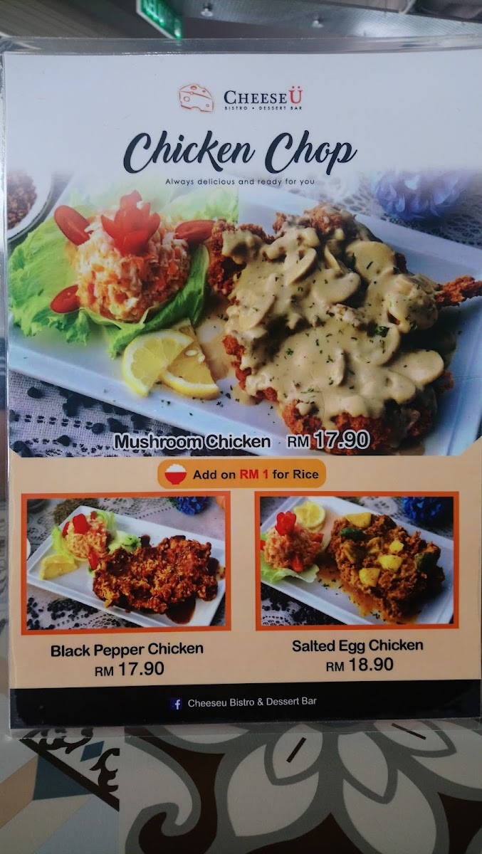 Cheese U - Kluang Indah Photo Menu 5