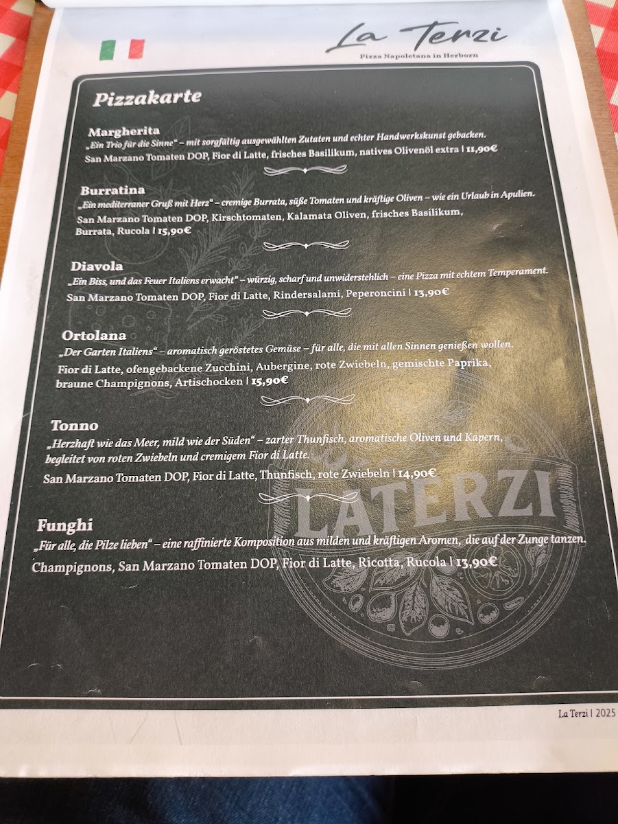 LaTerzi - Neapolitanische Pizzeria Herborn Photo Menu 1