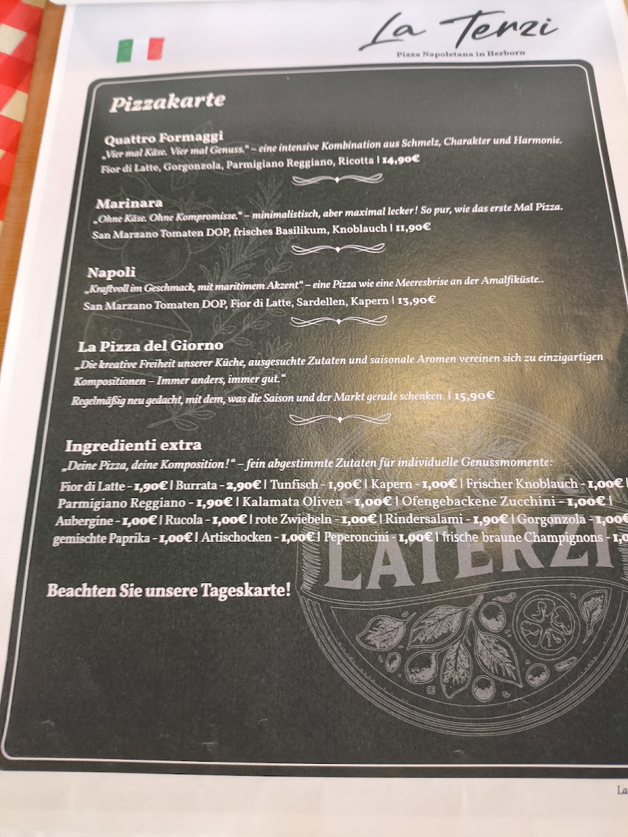 LaTerzi - Neapolitanische Pizzeria Herborn Photo Menu 3