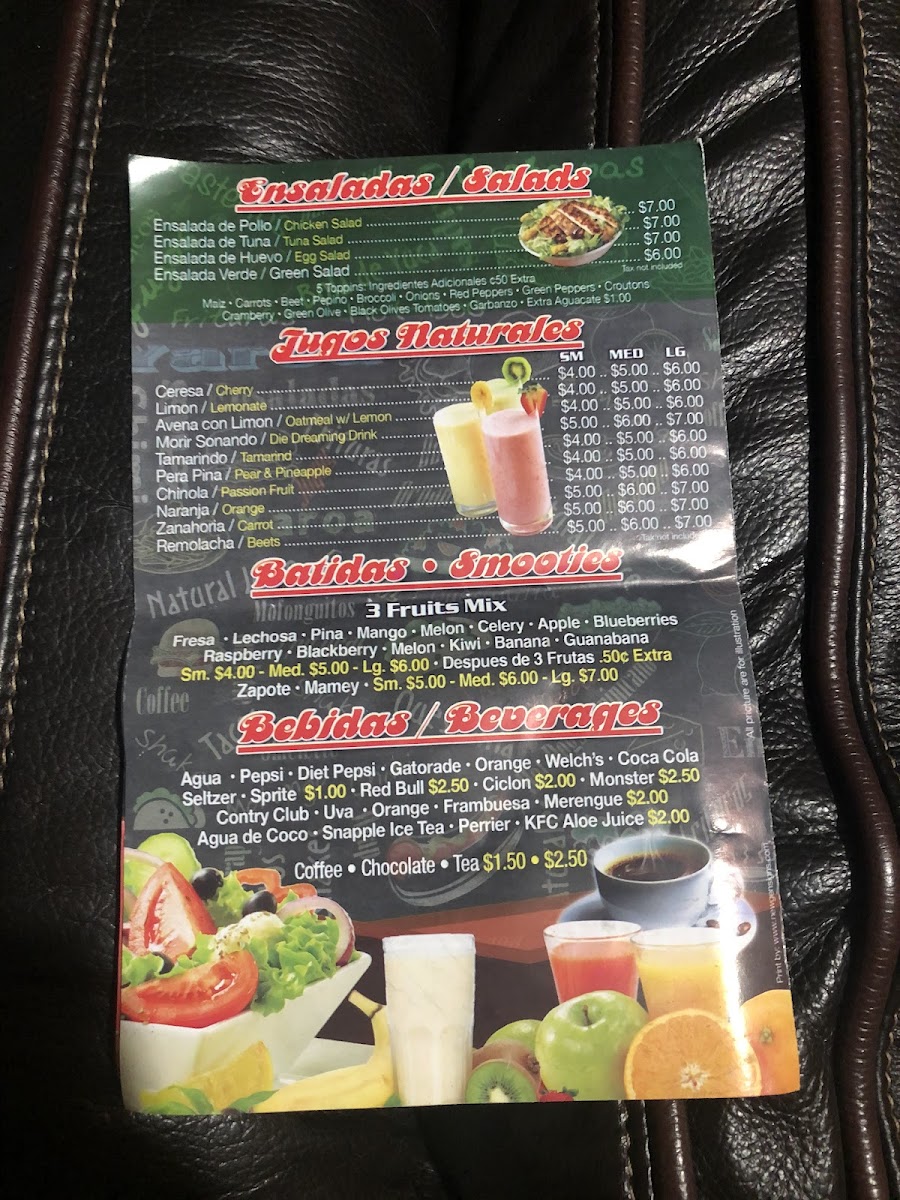 Santi y Tito's Empanadas & Mas Photo Menu 4