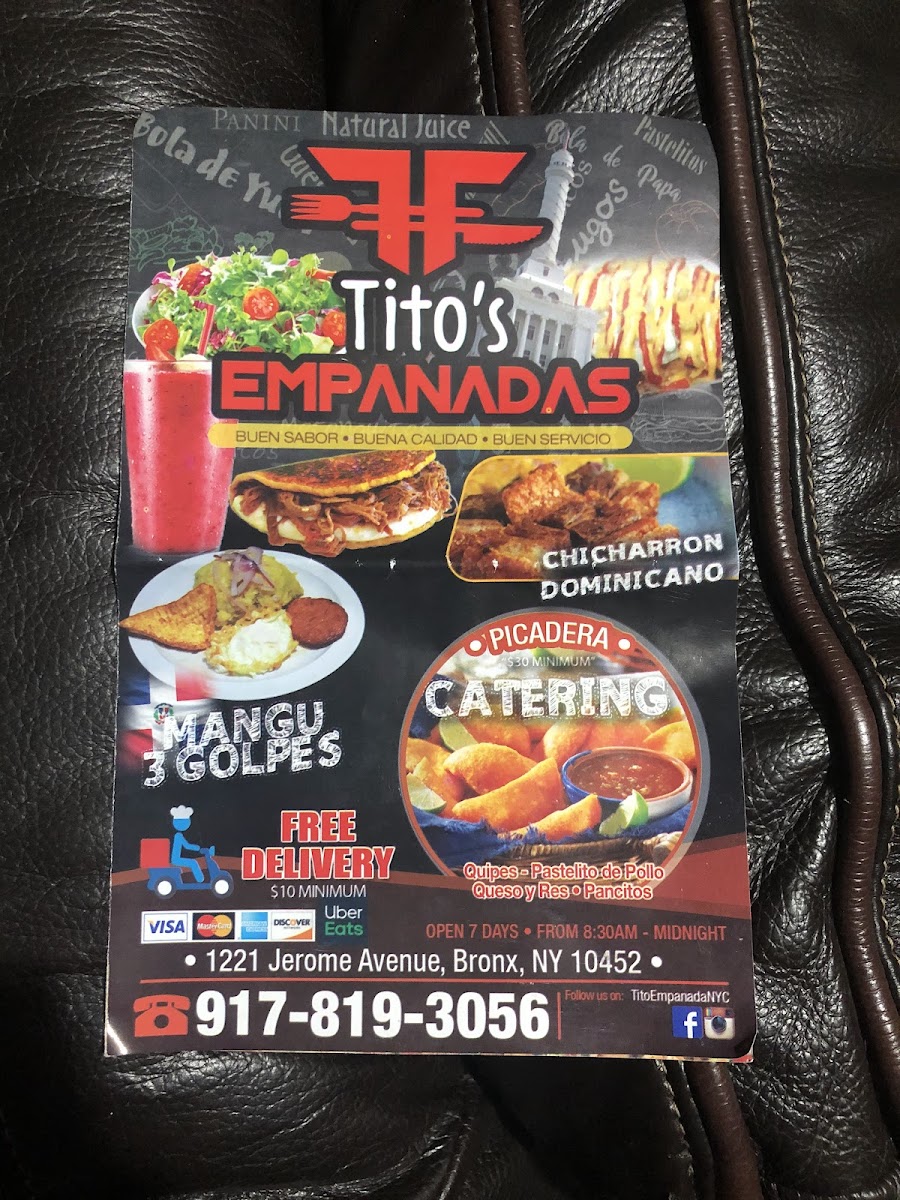 Santi y Tito's Empanadas & Mas Photo Menu 6