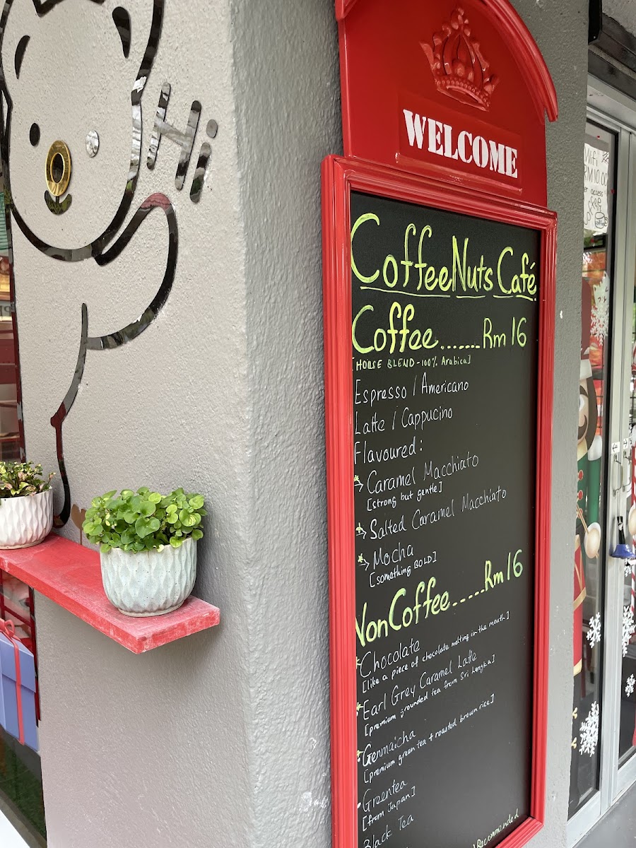 CoffeeNuts Cafe Photo Menu 1