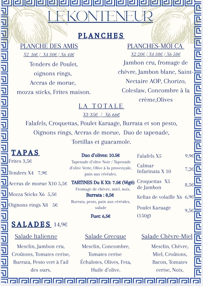 Le Konteneur Photo Menu 1
