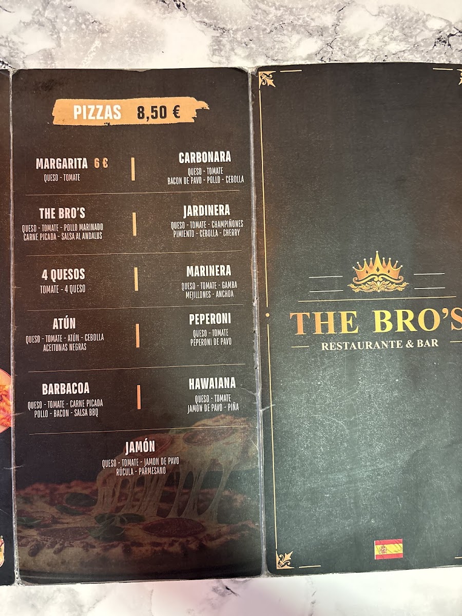 The Bros Monda Photo Menu 3