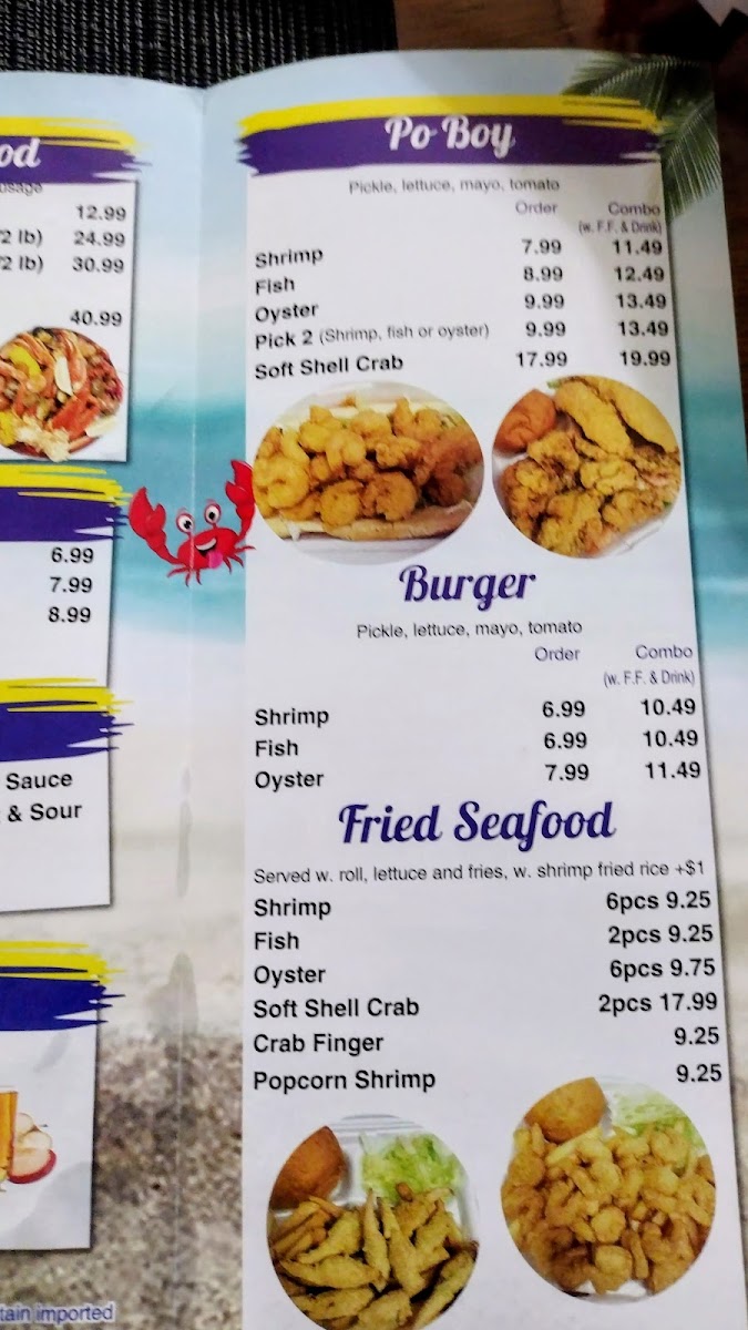 Bingo's Seafood - Houma Photo Menu 6