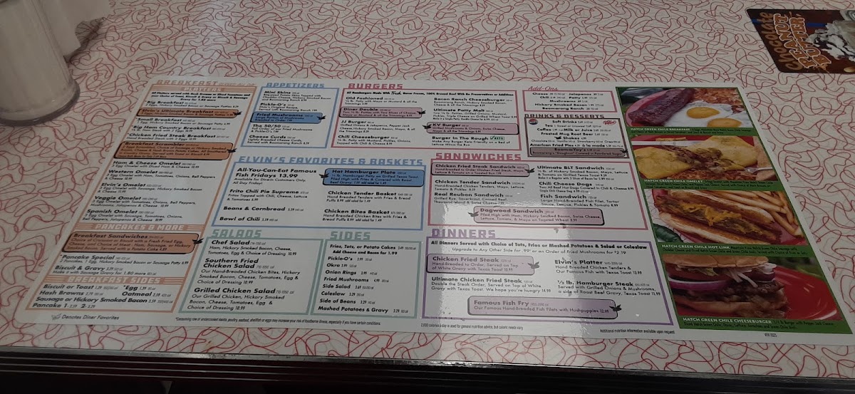 Boomarang Diner - Perry Photo Menu 6