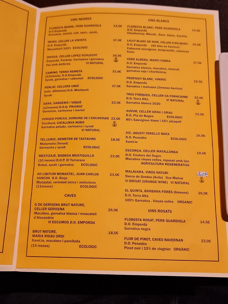 Kosa Bistro Photo Menu 1