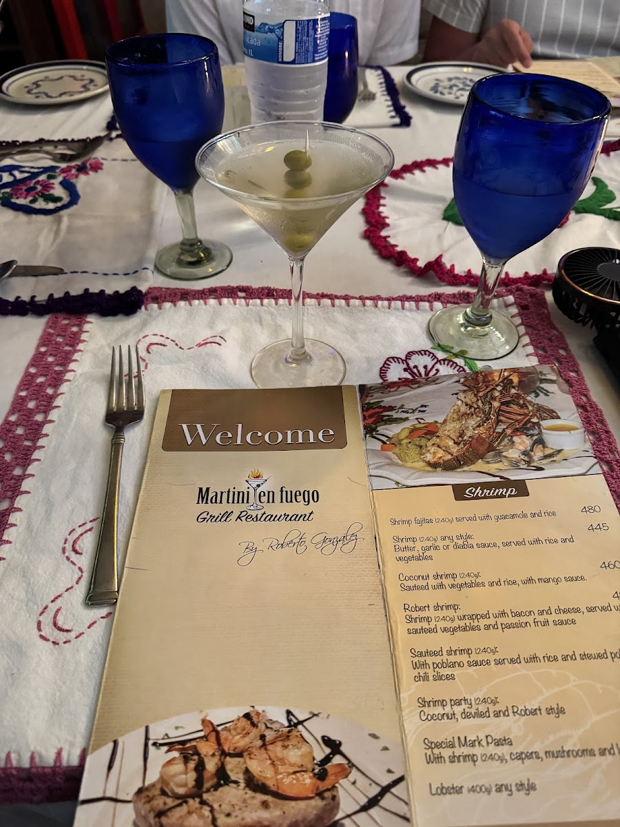 Martini en Fuego Grill Restaurant Photo Menu 6