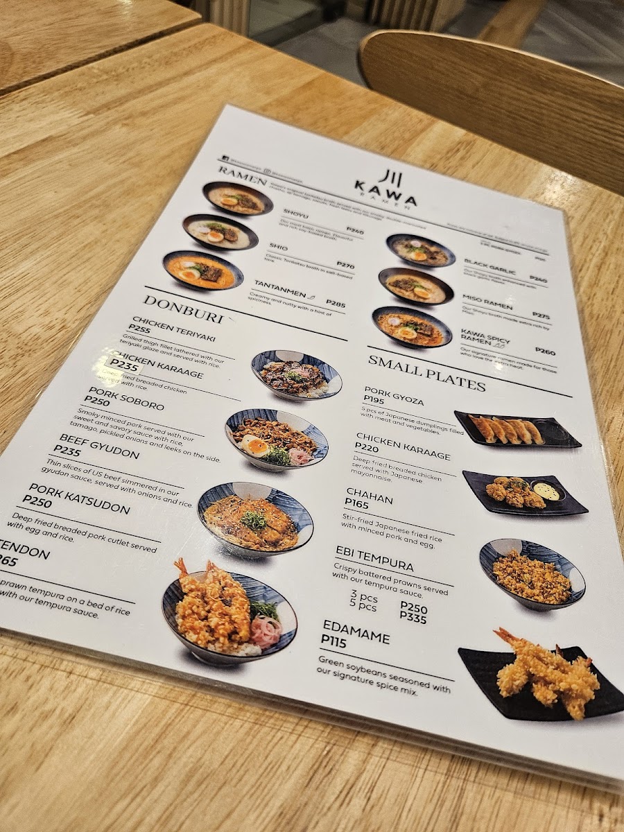Kawa Ramen - McKinley Hill Photo Menu 6