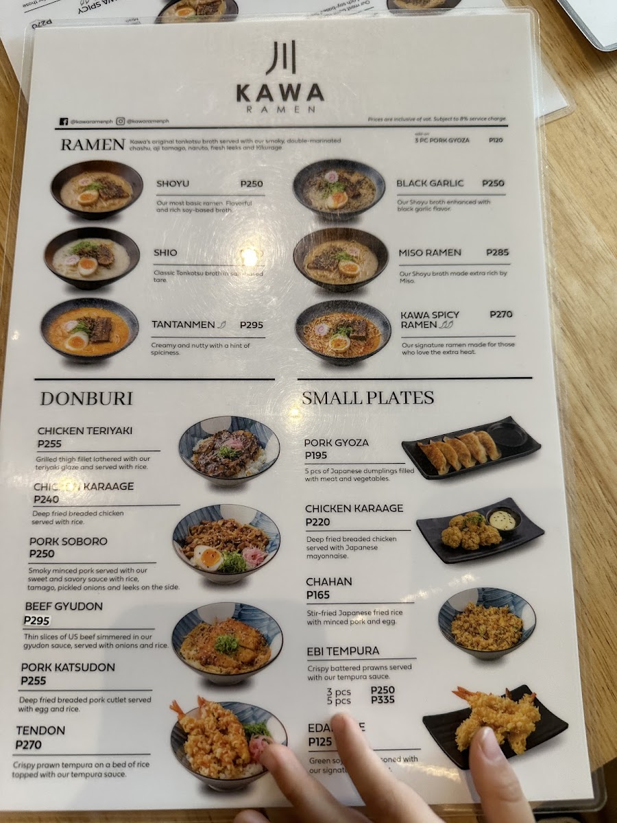 Kawa Ramen - McKinley Hill Photo Menu 7