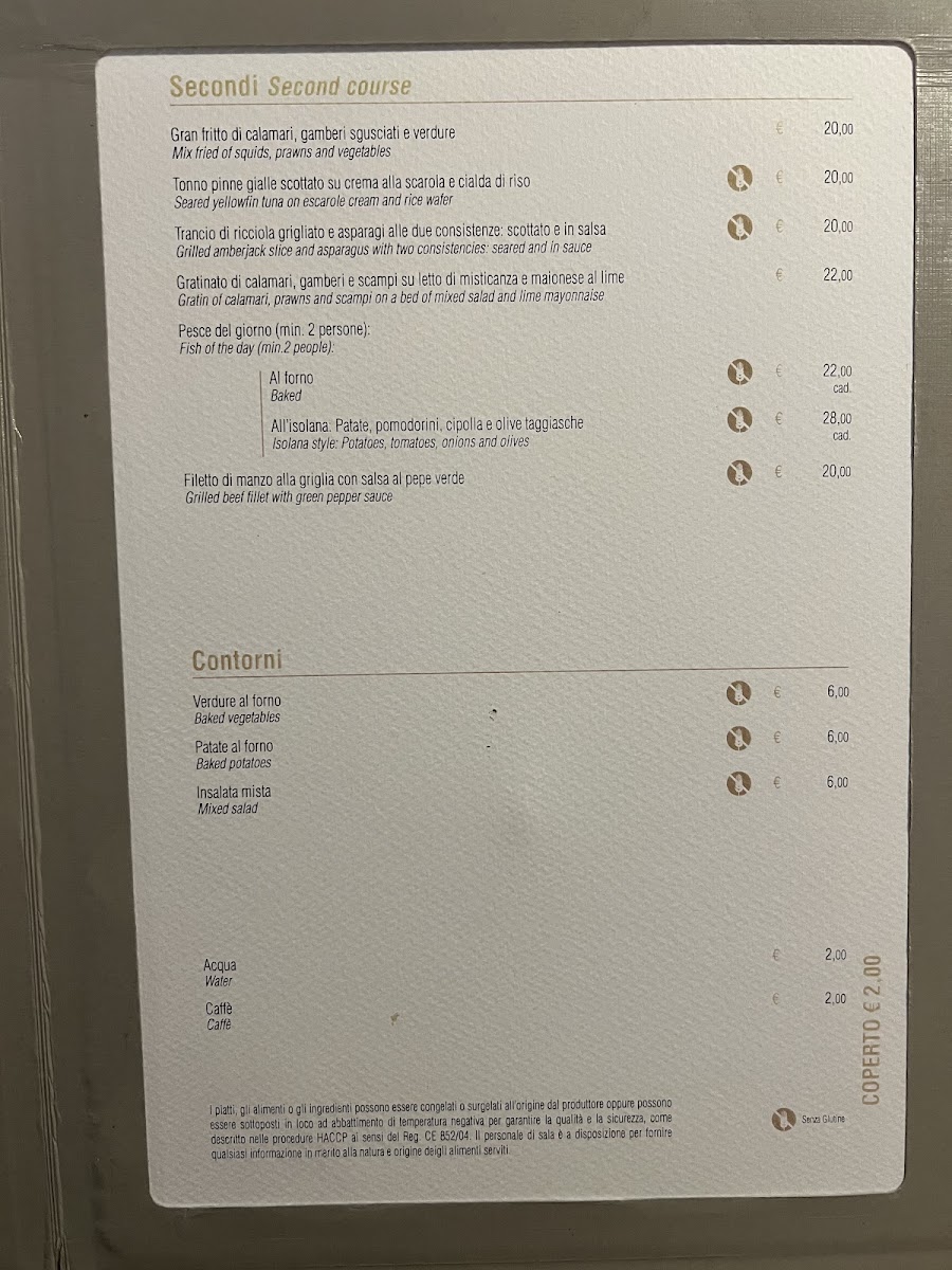 La Pia Photo Menu 2