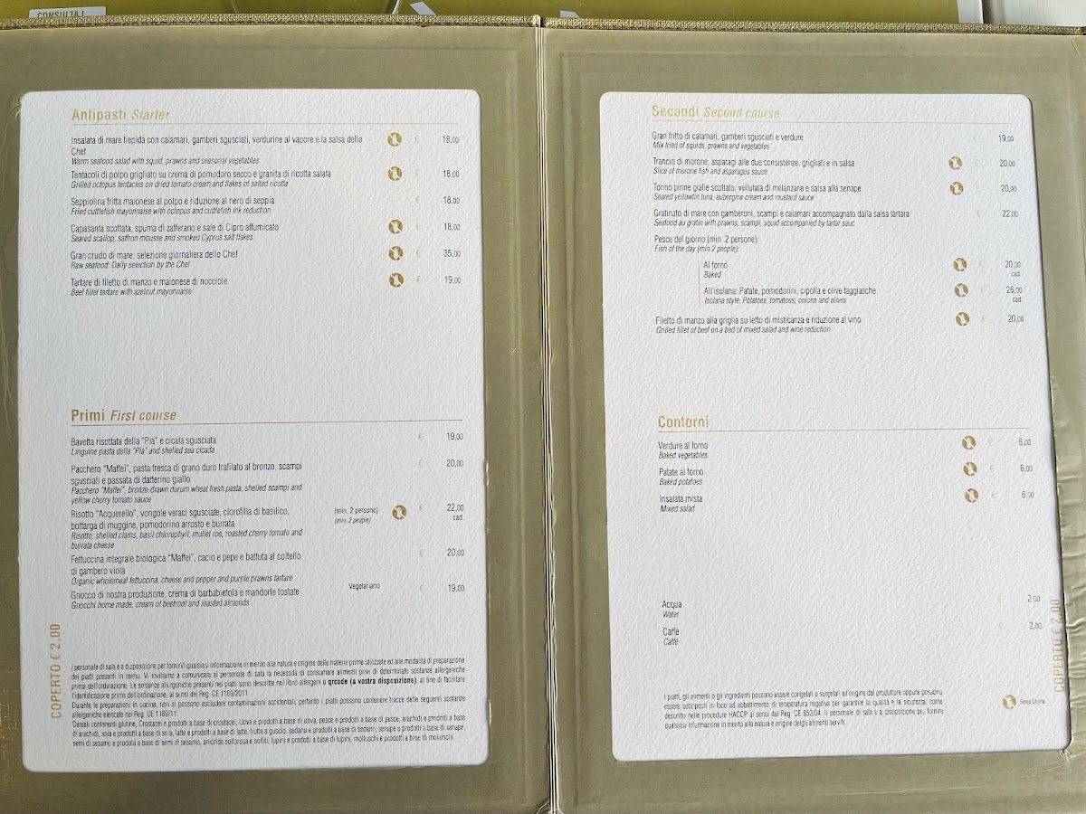 La Pia Photo Menu 5