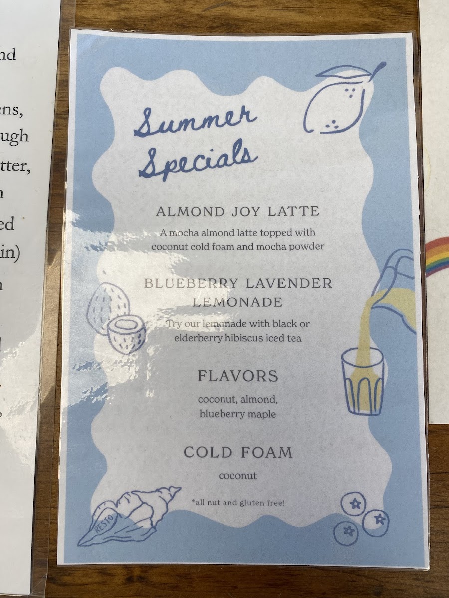 Restoration Coffee Photo Menu 3