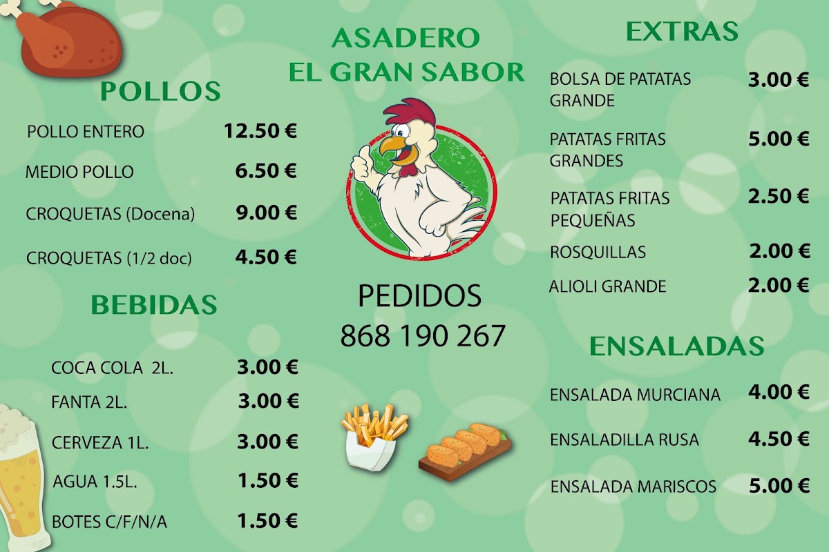 Asadero de pollos - El Gran Sabor Photo Menu 1