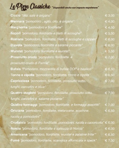 REGINÈ • Pizzeria & Antipasteria Photo Menu 1