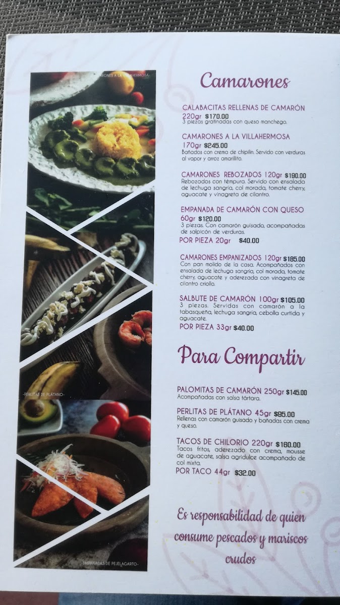 Restaurante La Choquita Gourmet Photo Menu 7