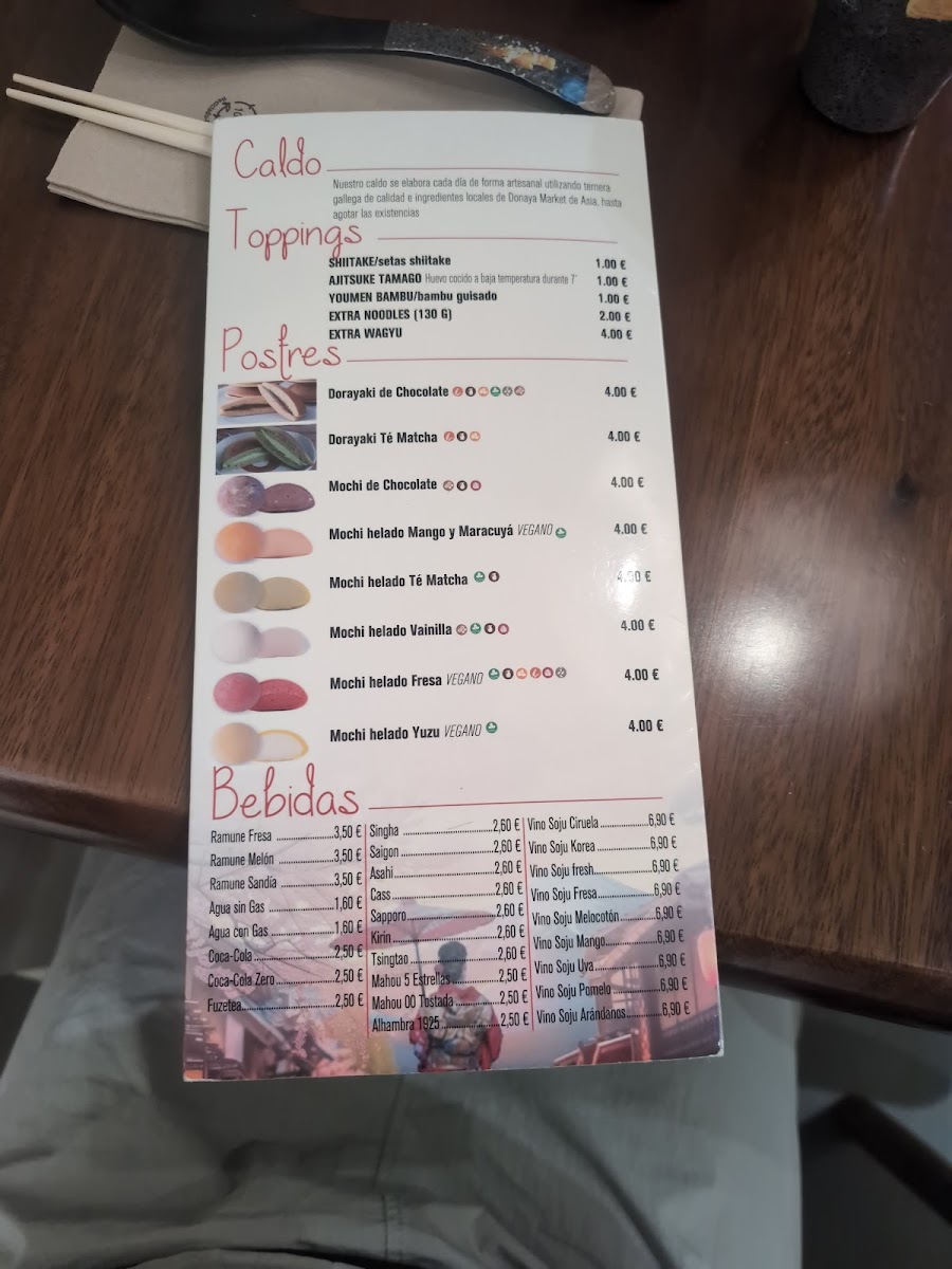 Donaya Market Ramen Photo Menu 8
