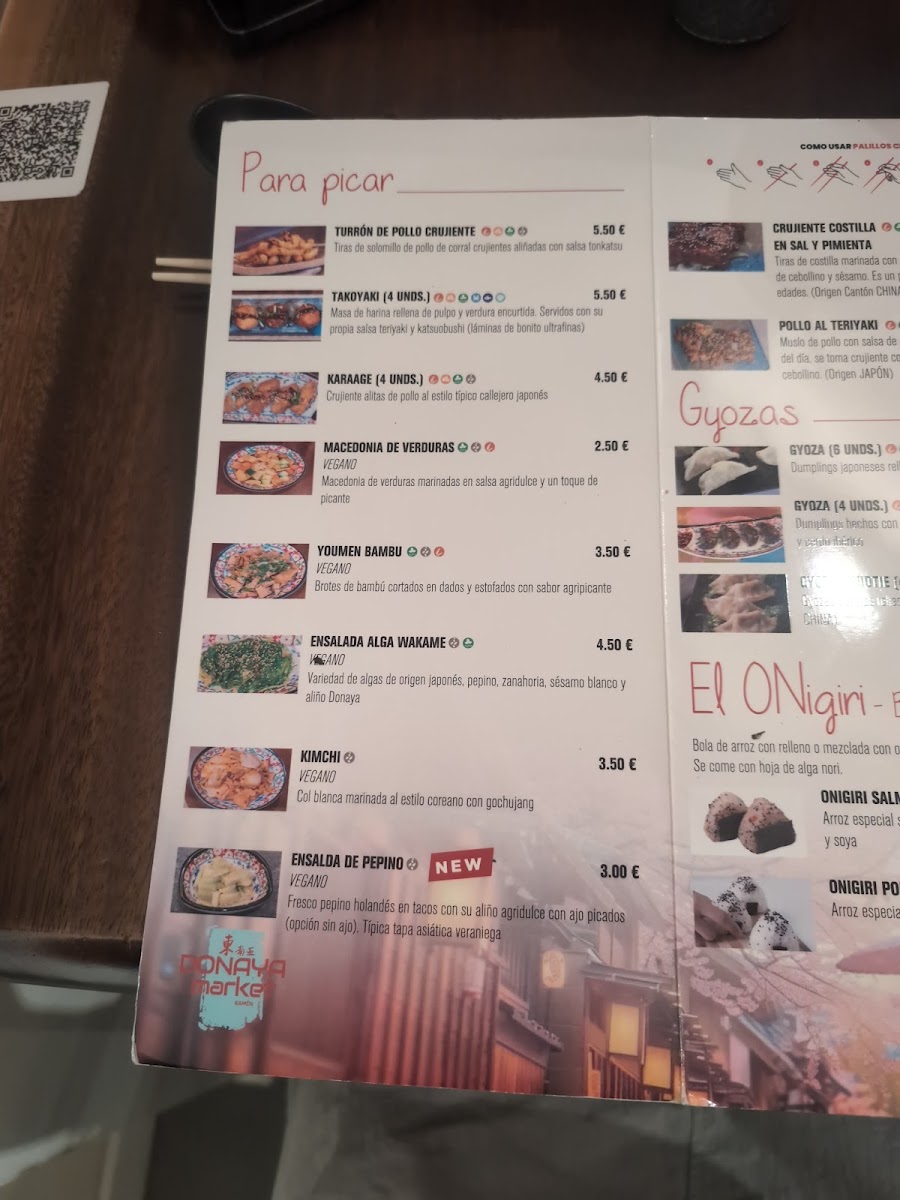 Donaya Market Ramen Photo Menu 9