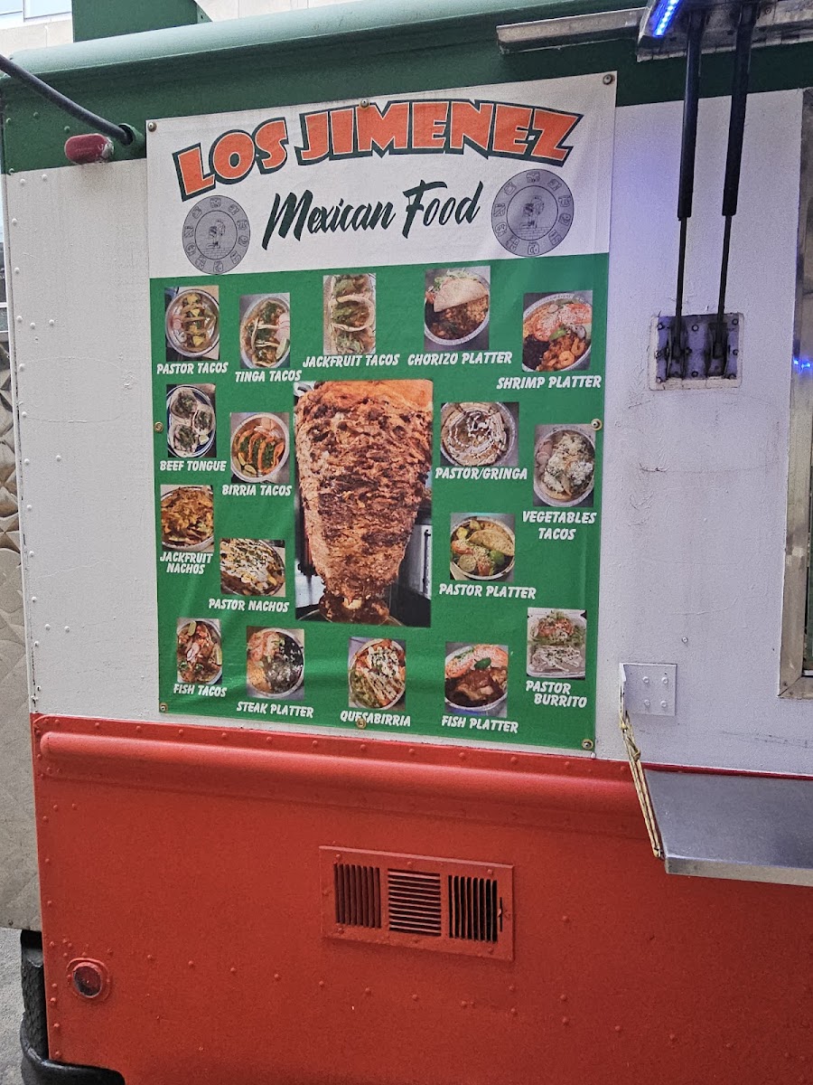 Los Jimenez Mexican Food Truck Photo Menu 2