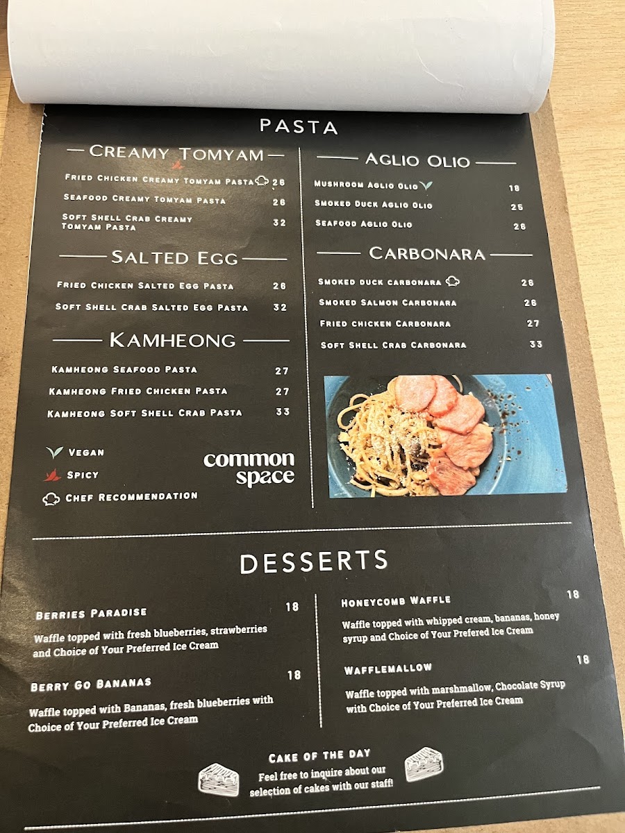 Common Space Photo Menu 9