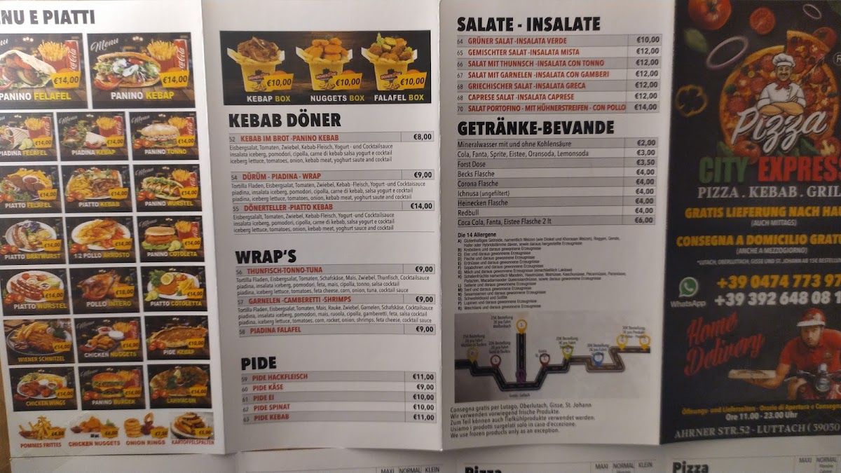 Pizza Express Ahrntal D.K Photo Menu 7