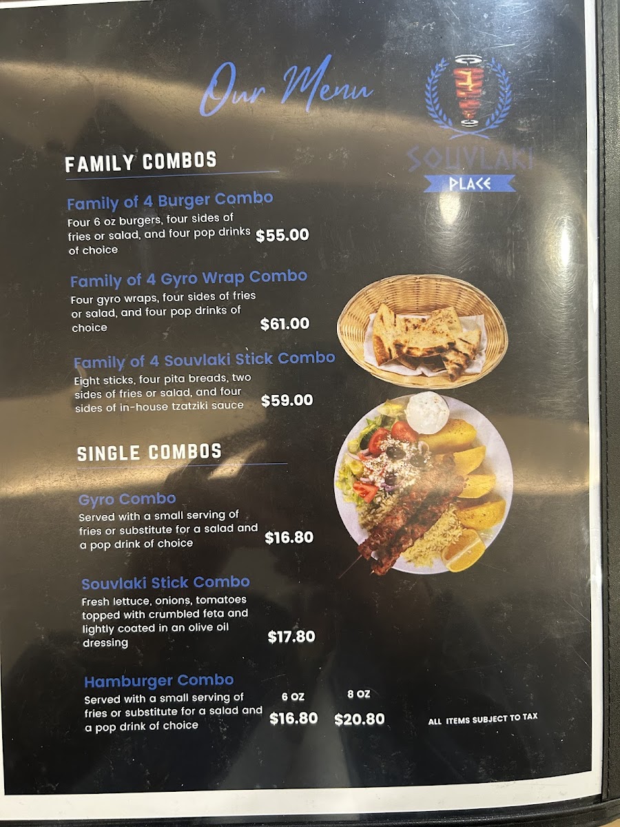 Souvlaki Place Photo Menu 2