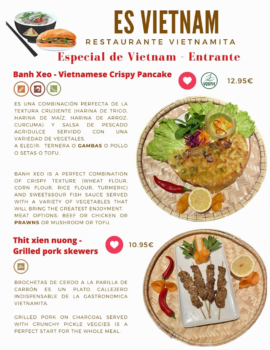 Es Vietnam Restaurant Photo Menu 3