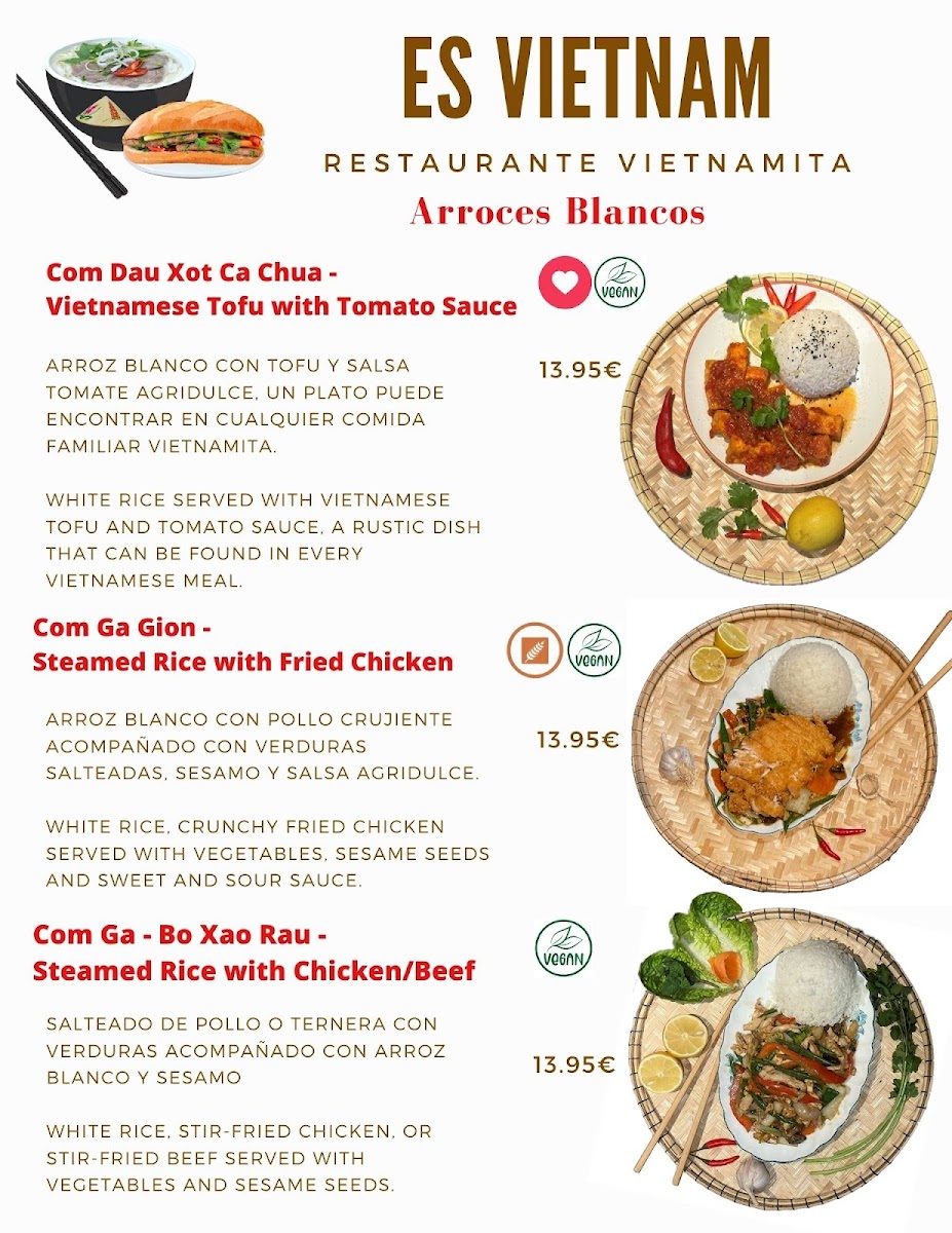 Es Vietnam Restaurant Photo Menu 5
