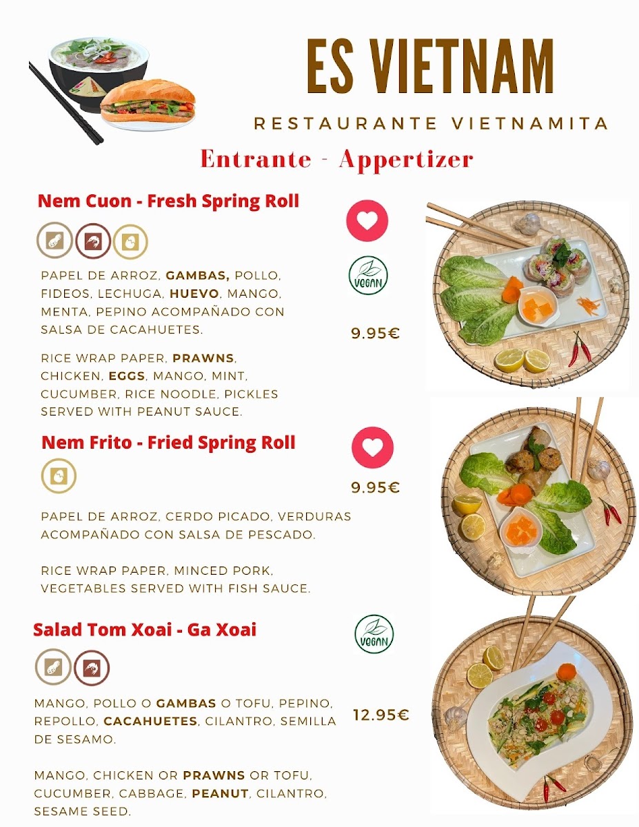 Es Vietnam Restaurant Photo Menu 6