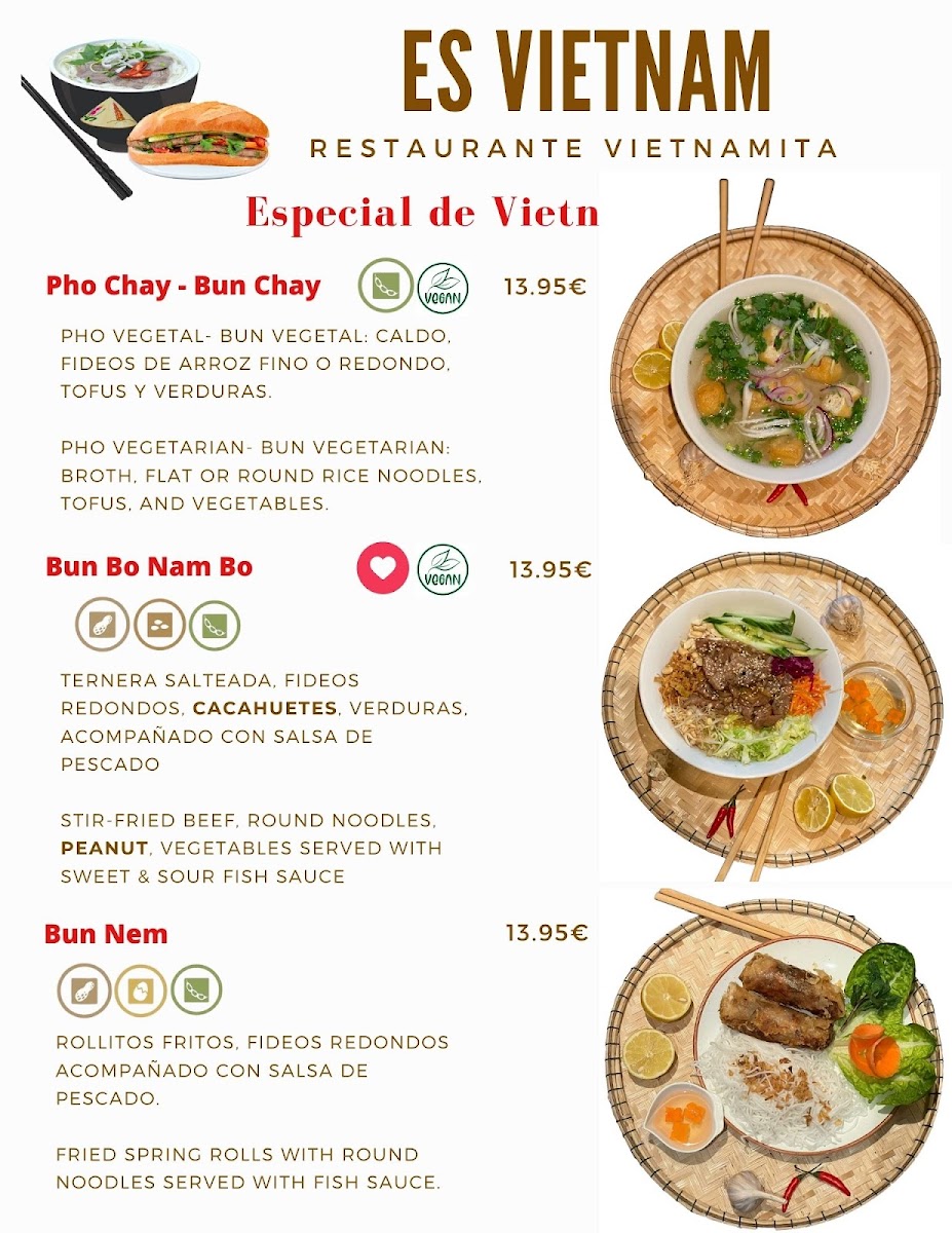 Es Vietnam Restaurant Photo Menu 8