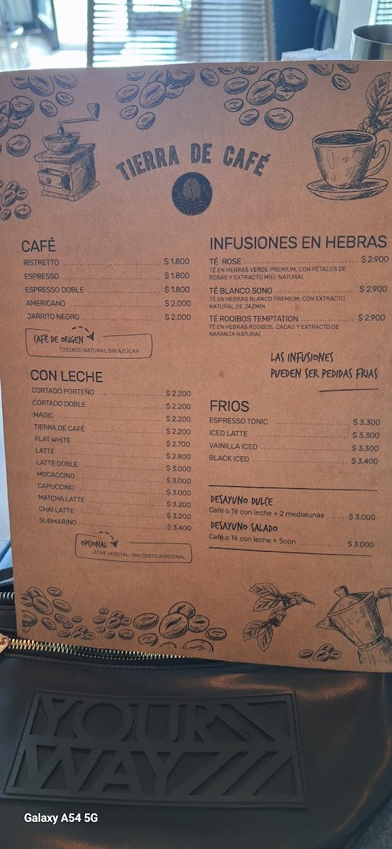 Tierra de Café Photo Menu 4