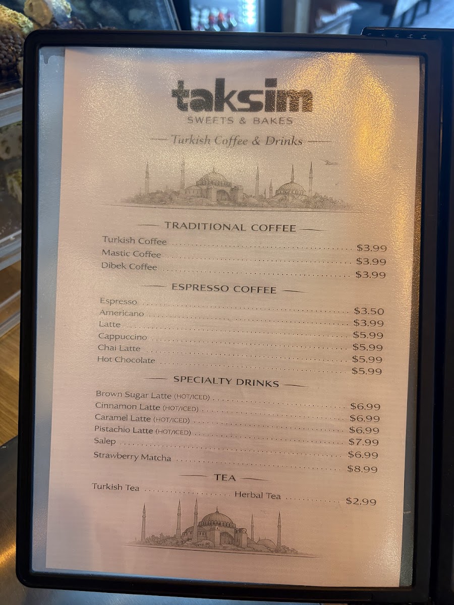 TAKSIM Sweets & Bakes Photo Menu 6