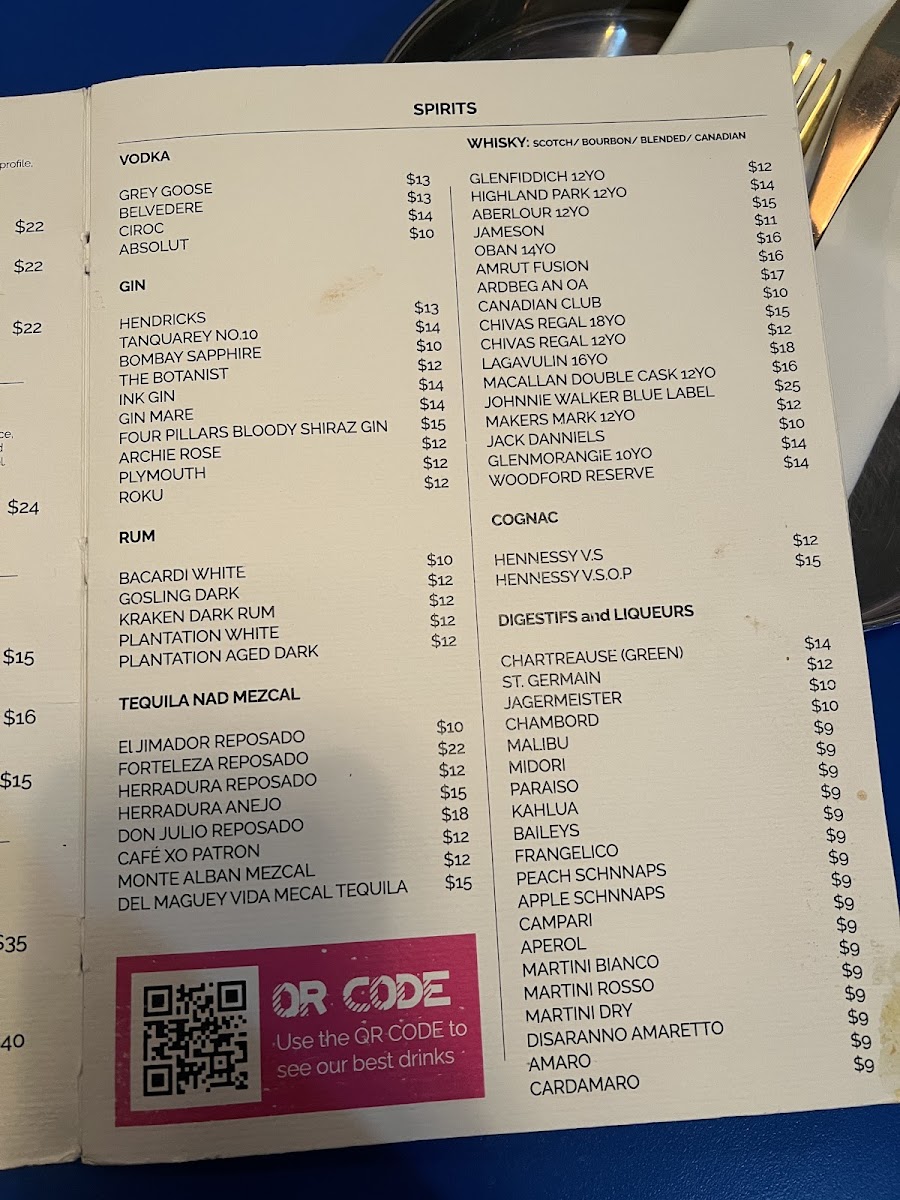 Don't Tell Aunty Photo Menu 3