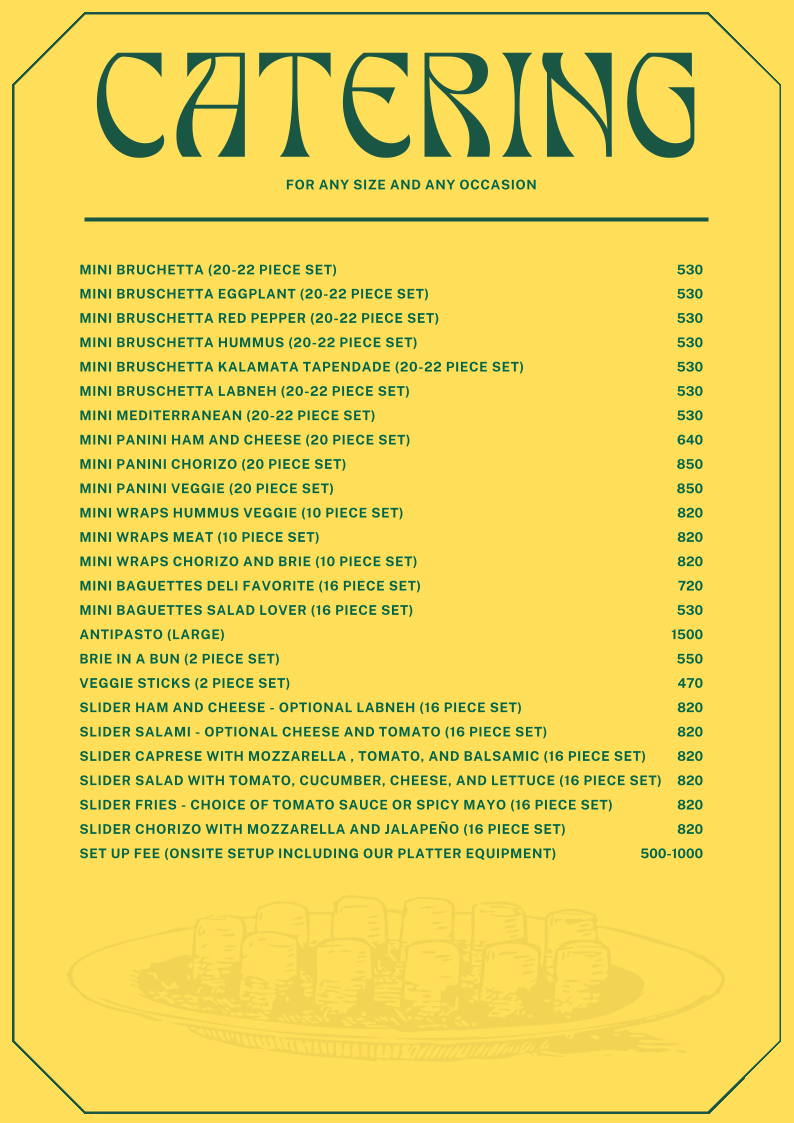 The Urban Deck Bistro & Bar Photo Menu 9