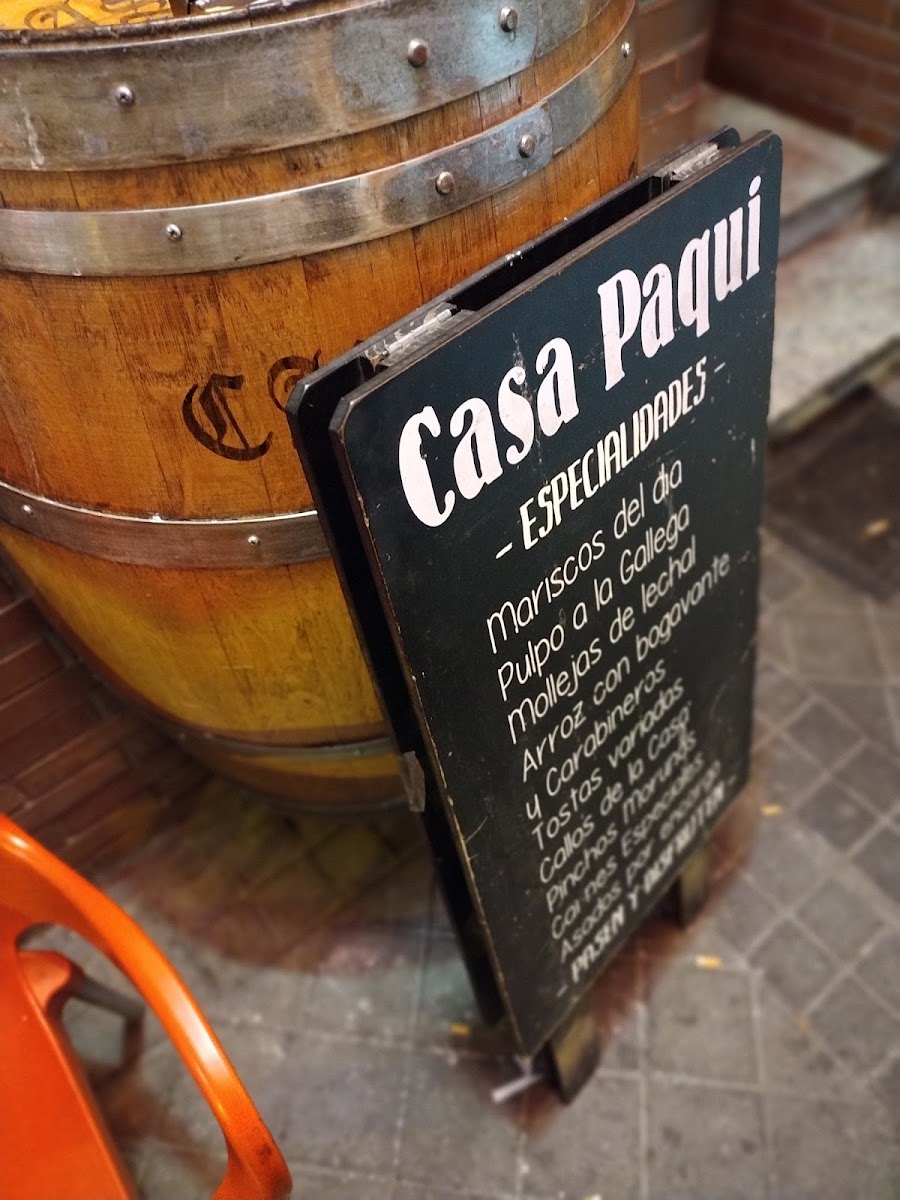 Cervecería Restaurante 'Casa Paqui' Photo Menu 7