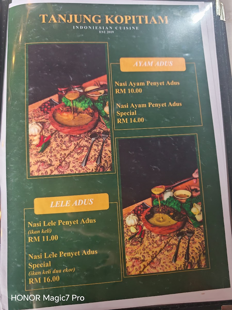 Tanjung Kopitiam Photo Menu 3