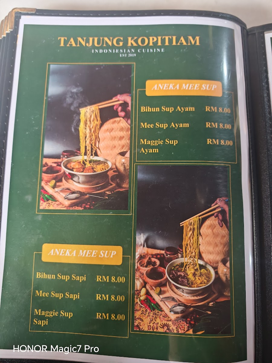 Tanjung Kopitiam Photo Menu 5