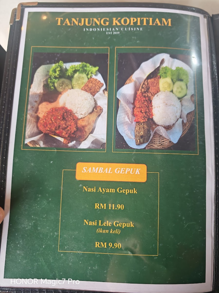 Tanjung Kopitiam Photo Menu 7