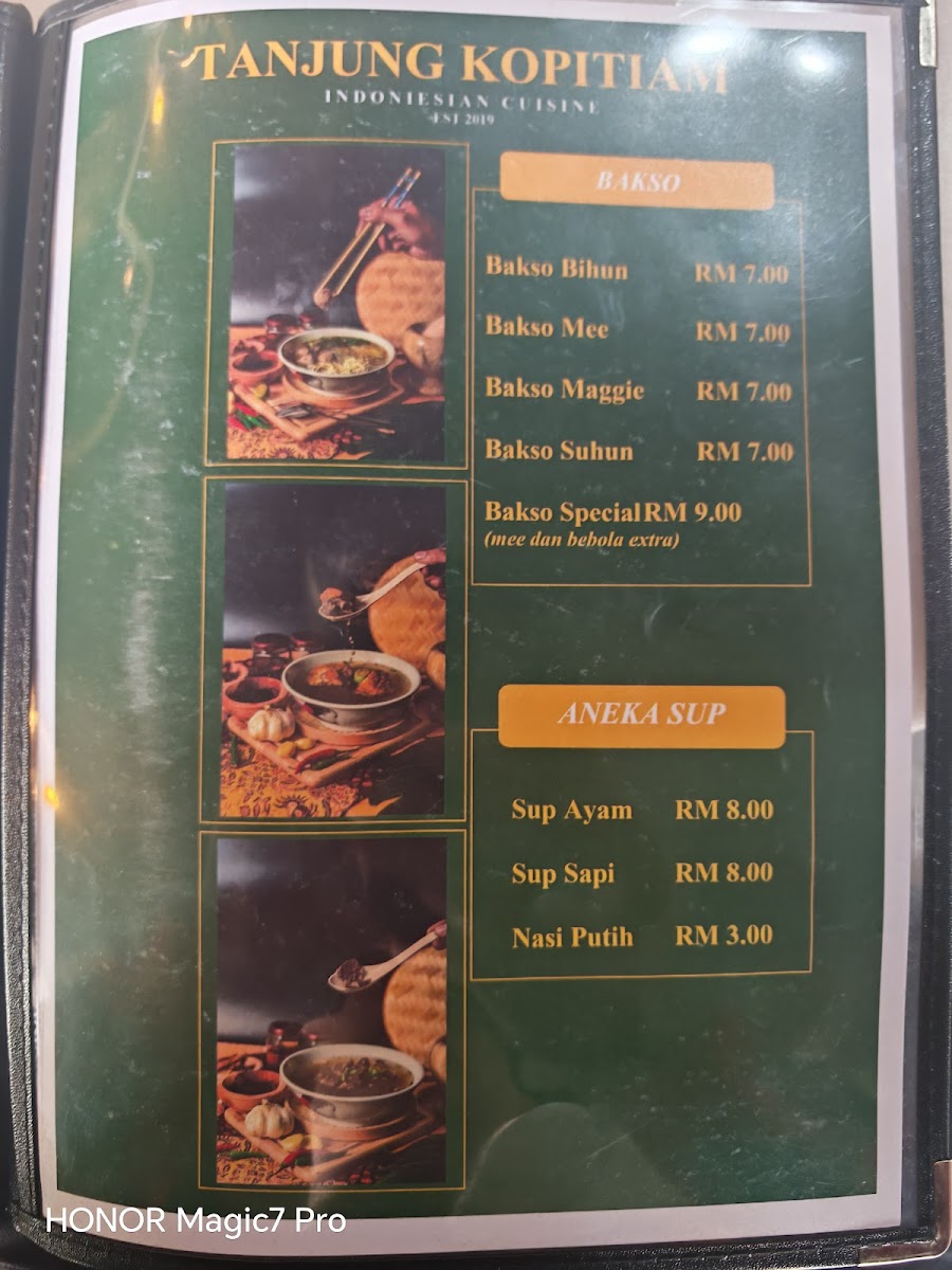 Tanjung Kopitiam Photo Menu 8