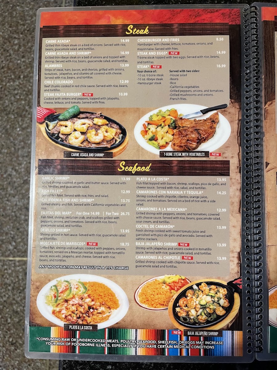 El Jardin Mexican Restaurant Photo Menu 10