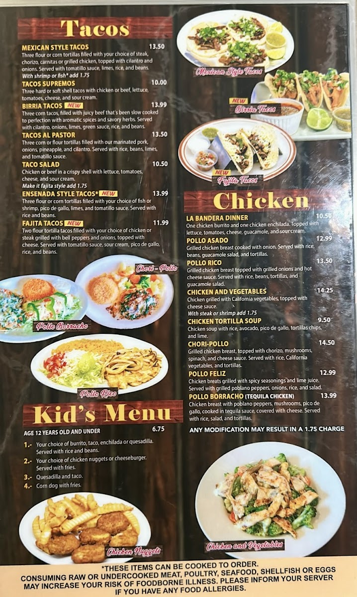 El Jardin Mexican Restaurant Photo Menu 7