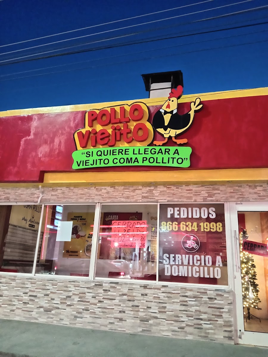 POLLO VIEJITO 'Si quiere llegar a viejito coma pollito'