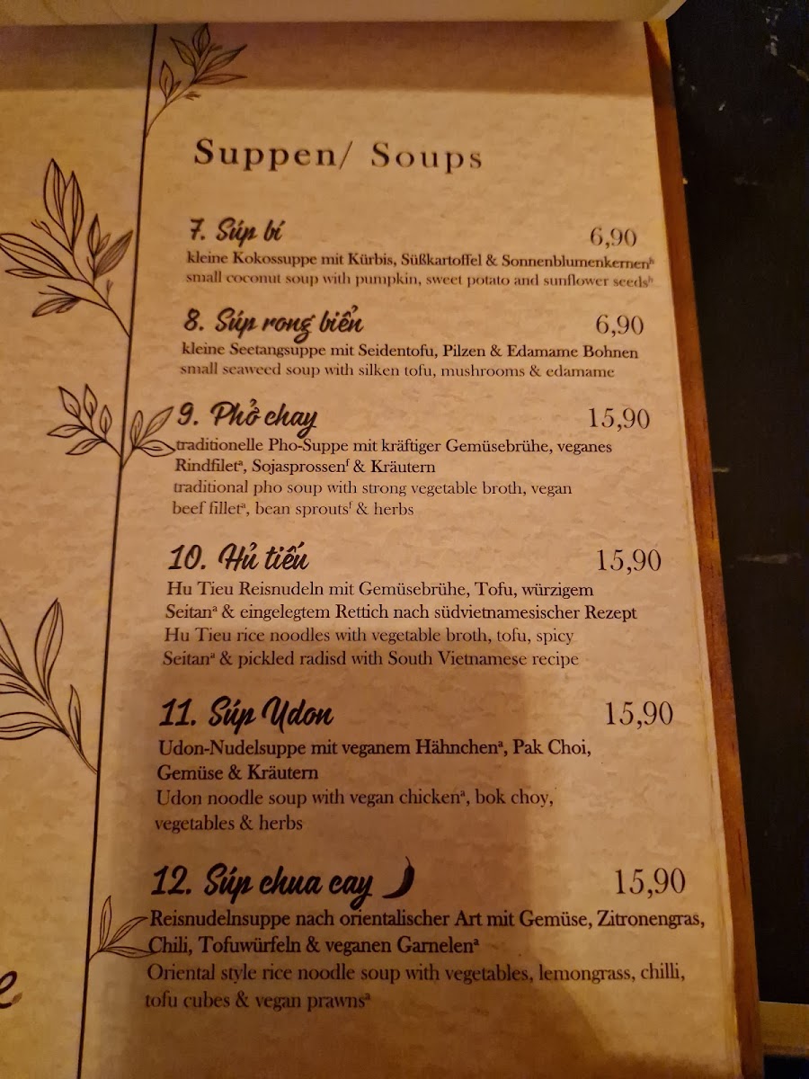 Udonge Vegan Cuisine Photo Menu 8