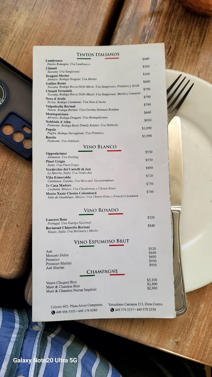 Ragazzi Bistro Photo Menu 10