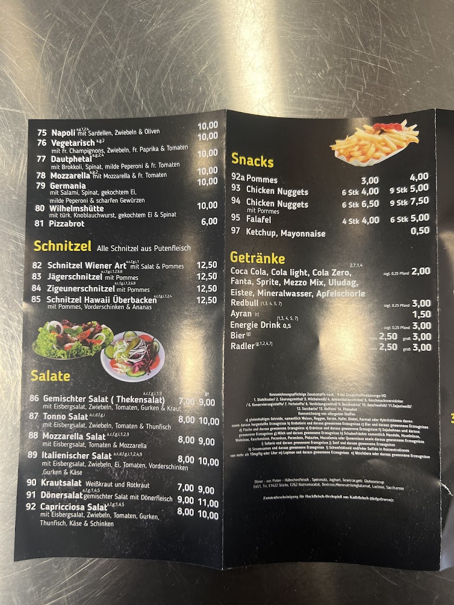 DAUTPHETALER DÖNER&PIZZA HAUS Photo Menu 2