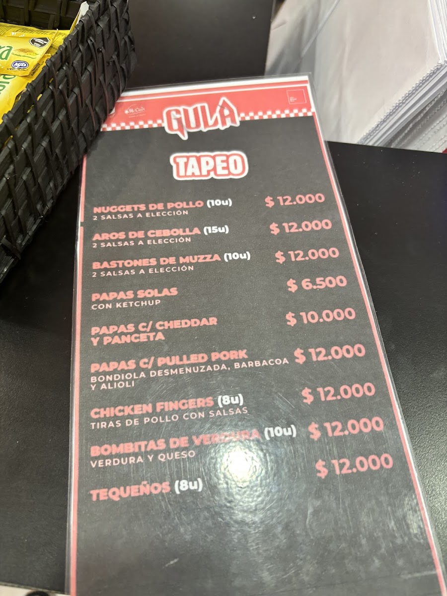 GULA Delivery & Takeaway Photo Menu 1