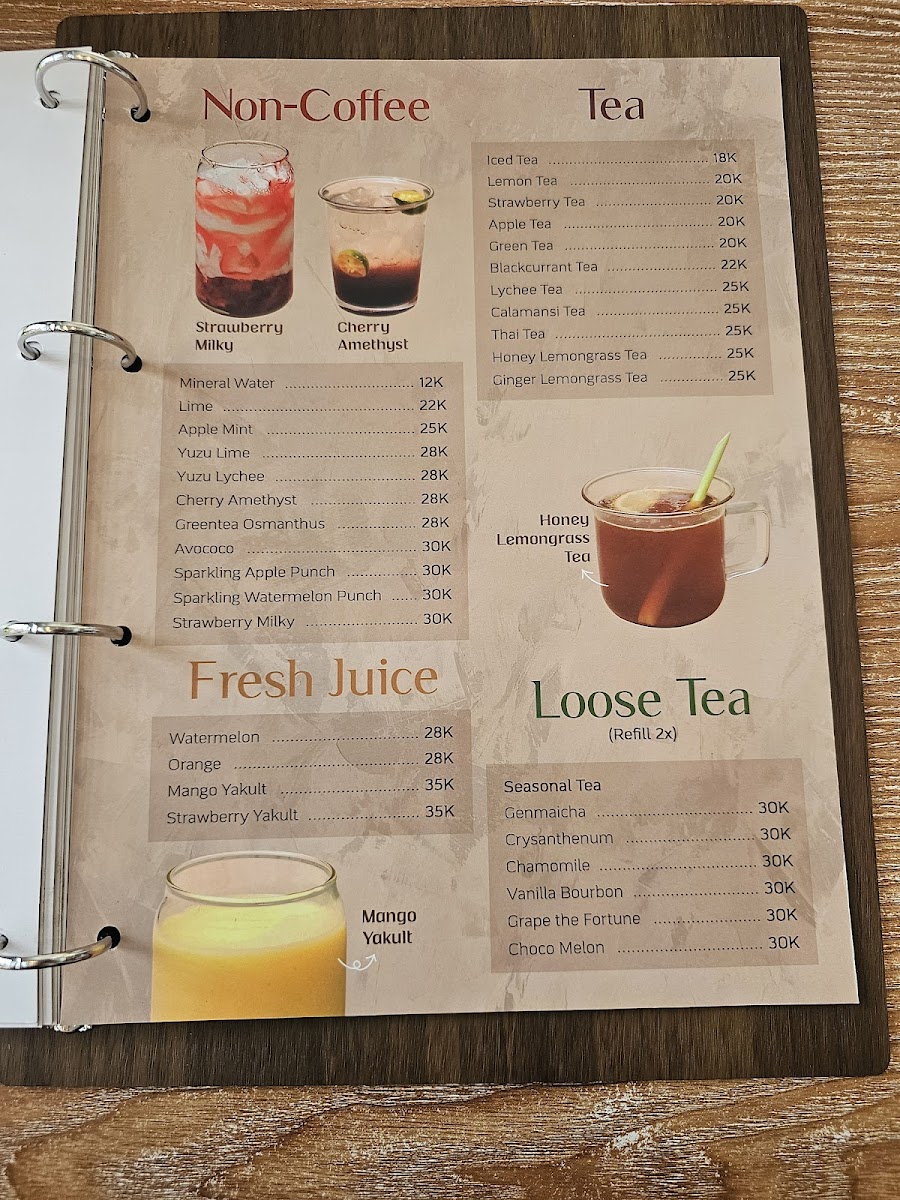 Links Cafe Photo Menu 3