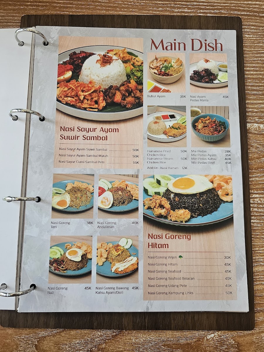 Links Cafe Photo Menu 4